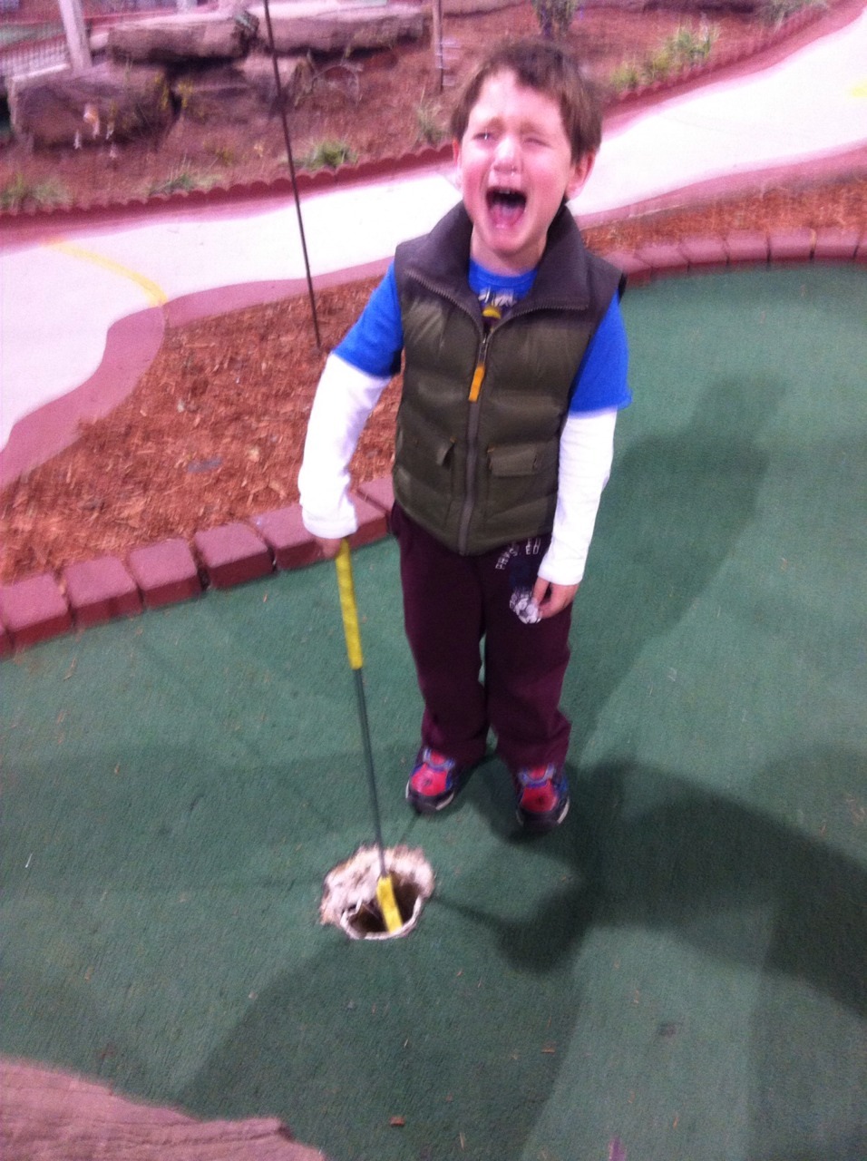 "…he found out it was over after 18 holes."<br />
Submitted By: Pascale<br />
Location: New York, United States
