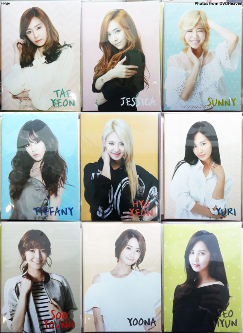 Girls&#8217; Generation SM official goods Note cover pics