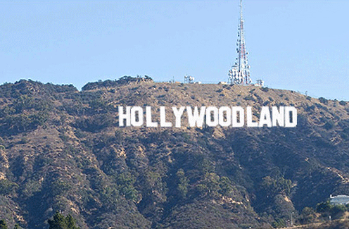 Hollywood Sign Gif