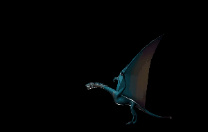 Game Flight Animations for the Pterovyn creature of the game Pterovyn Isles. Model, character design, texture, and rig created by Shelley Rappleye. 