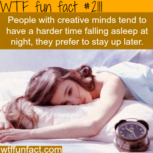 Why I can&#8217;t sleep at night? - WTF fun facts