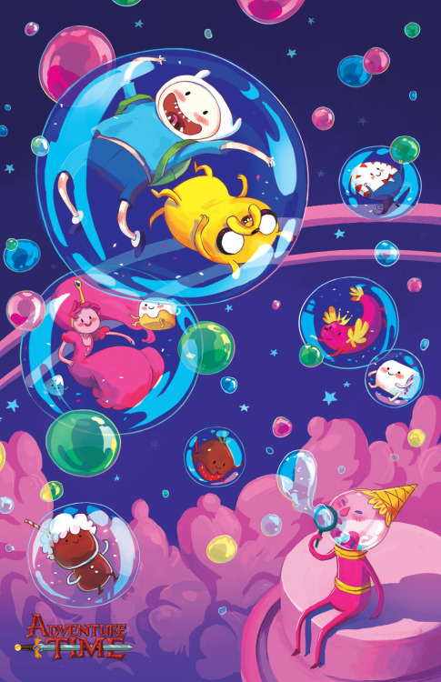 adventuretime: Adventure Time #27

KaBOOM!’s Adventure Time #27 is out in the universe today. Ryan North wrote it, guest artist Jim Rugg drew it. Brittney Williams, Sabrina Scott, and Tom Hunter created the covers along with Chrystin Garland, whose cover D is above.
Head to your local comics emporium or order one online from BOOM!
