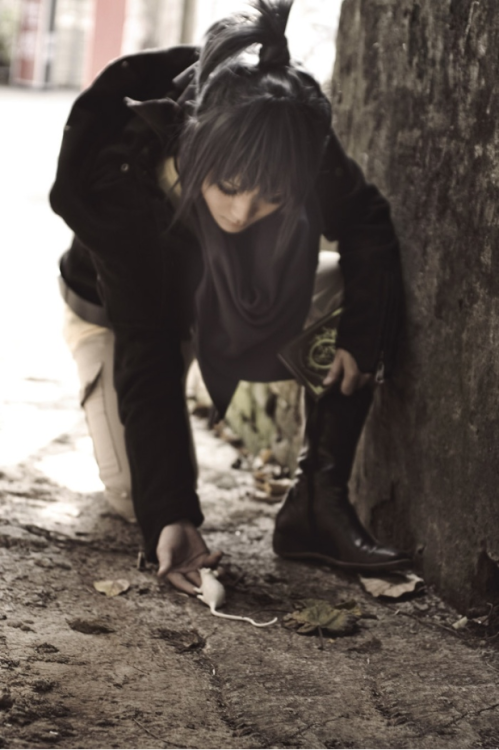 How cool is this shot of Yabesuke as No. 6&#8217;s Nezumi??