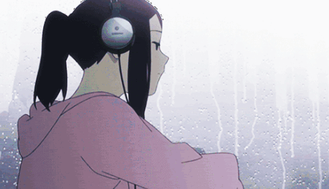 headphones anime girl gif | WiffleGif