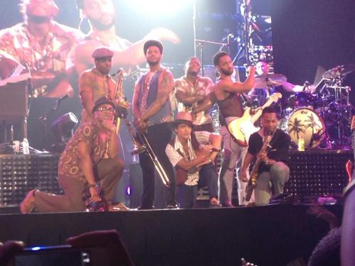 Bruno and The Hooligans at a private concert in Ontario (x)