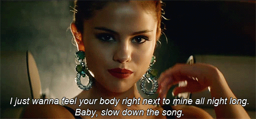 Selena Gomez singing