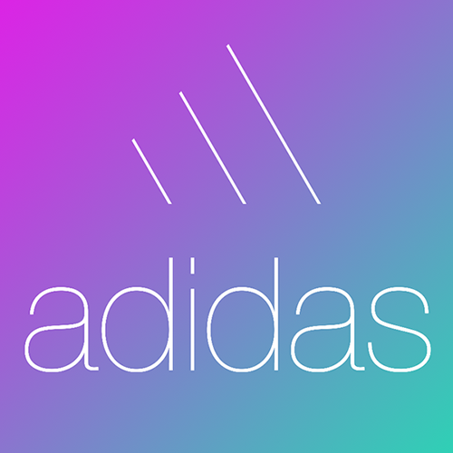 Adidas-Logo im Ive Style von Bar Nee