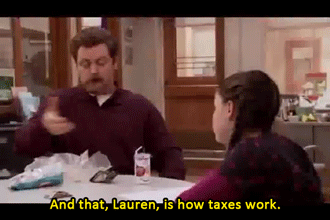 Image result for tax day meme parks and rec