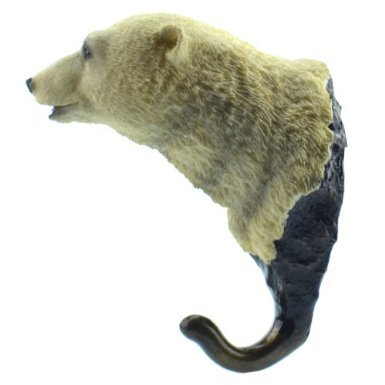 (via Animal shaped Coat Hat hook hanger Polar Bear)