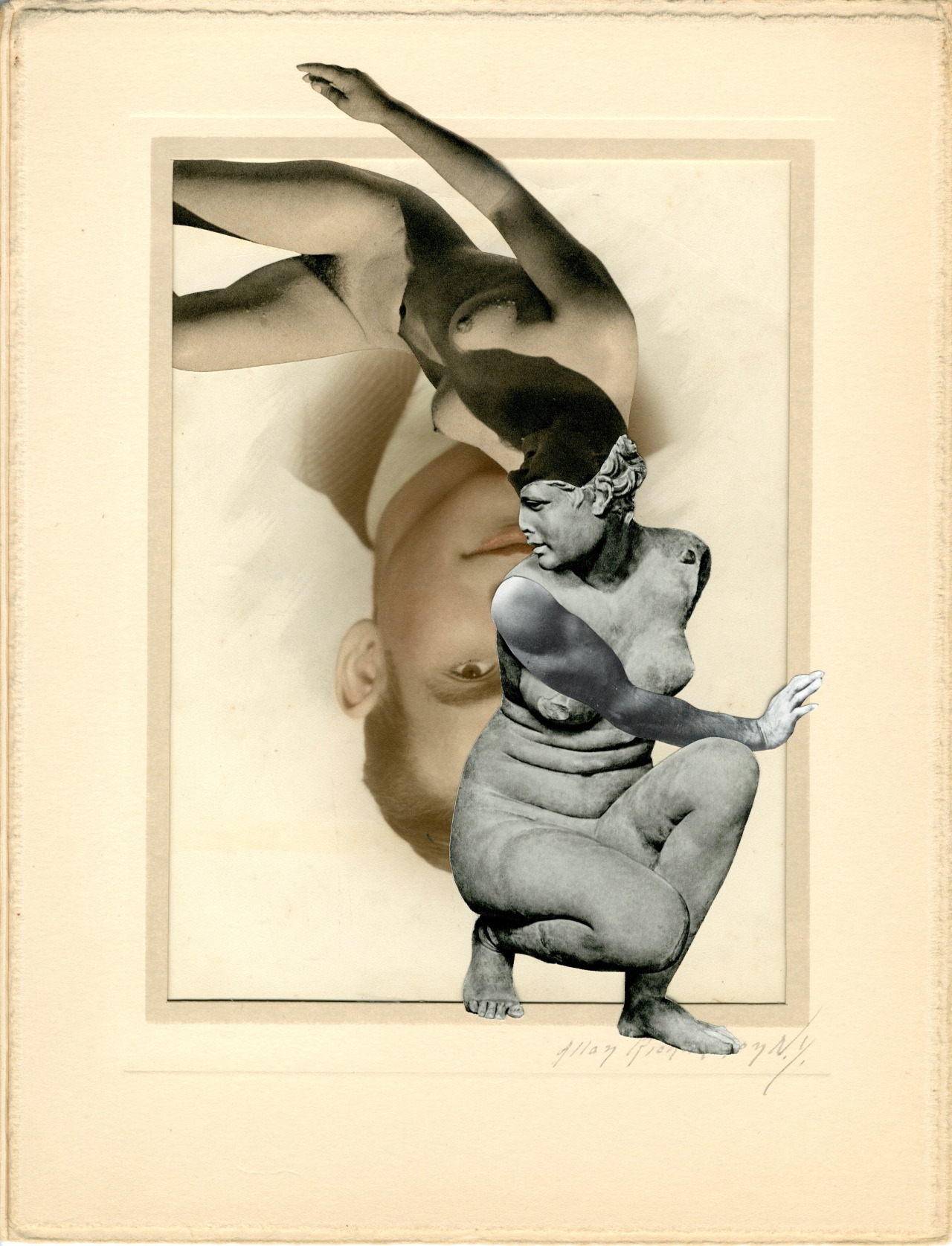 luckydevil7:

Richard Russell/Lucky Devil 7Escapecollage on photograph and paper, 11 x 14”, 2014