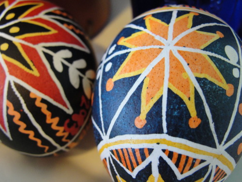 
Making psanky eggs for Easter… Imagined Art by Ann Howell Brown