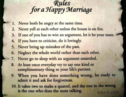 quietmuslimah:

Rules For A Happy Marriage In’ shā’ Allāh 🔺
