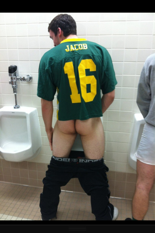 fraternityrow: I love when studs feel the need to pull their pants down MUCH farther than necessary 
