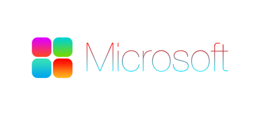 Microsoft-Logo im Ive Style von Einar Andersson