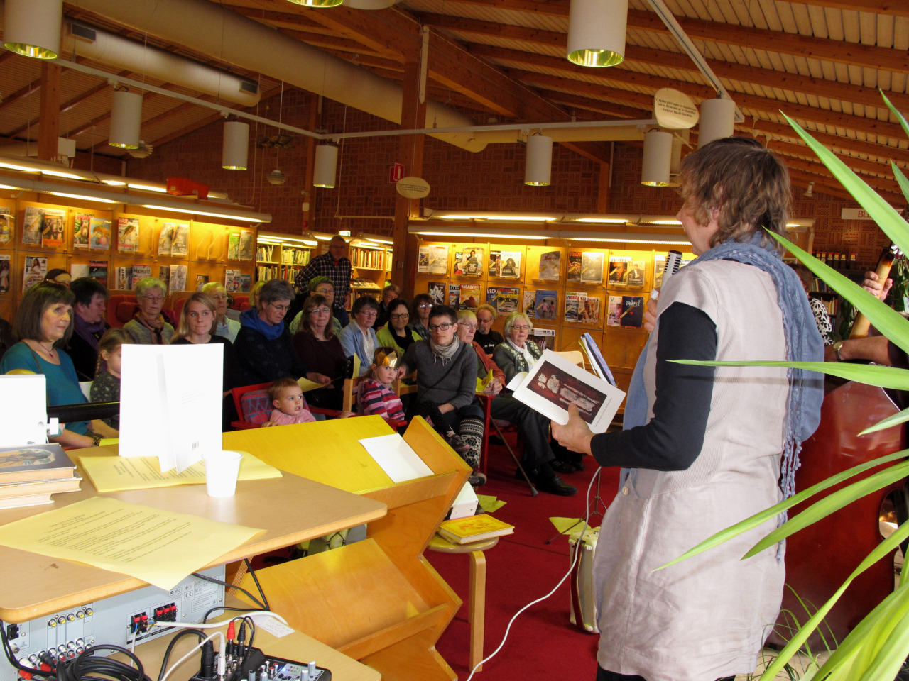 Poetry and music event in connection with ICPD+20, 8 of march 2014, Sweden.