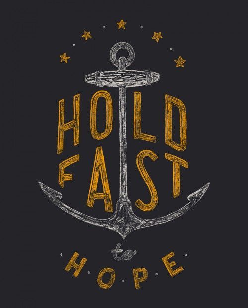 Hebrews 10:23 Let us hold on firmly to the hope we profess because we can trust God to keep His promise »» By Sevenly