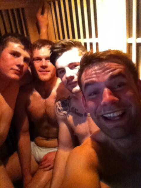 sauna time