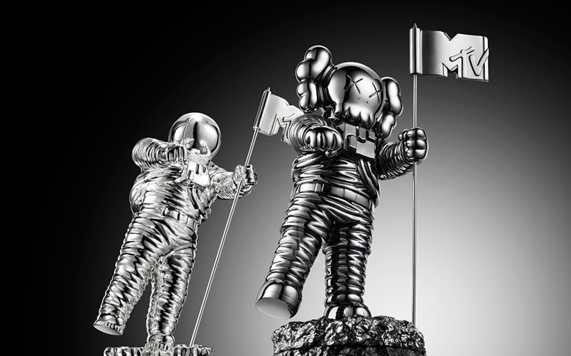 (via KAWS redesigns the MTV moonman)