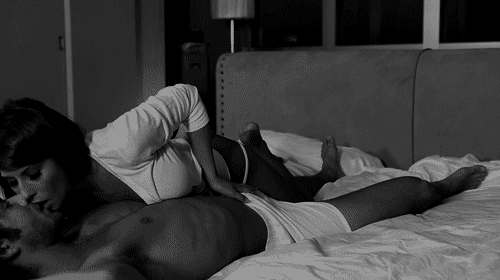 black and white relationship gif