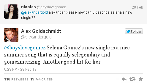 Selena&#8217;s &#8220;new single is a nice summer song&#8221;!