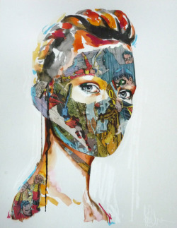 Painted Pulp Papier by Sandra Chevrier