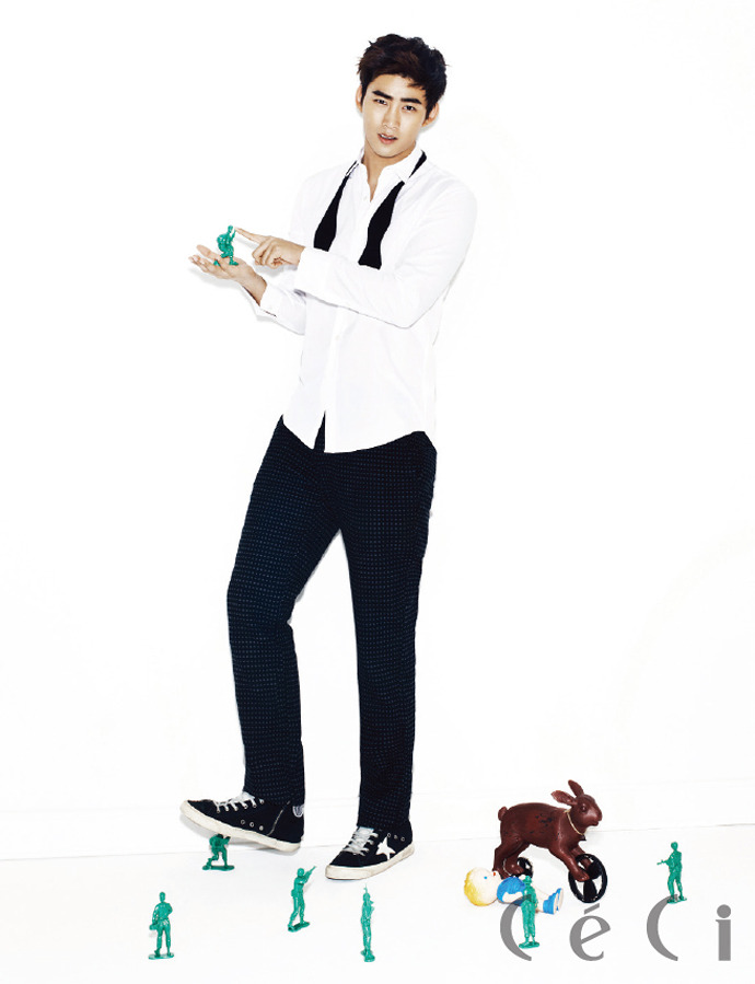 2PM Taecyeon - Ceci Magazine December Issue ‘13
