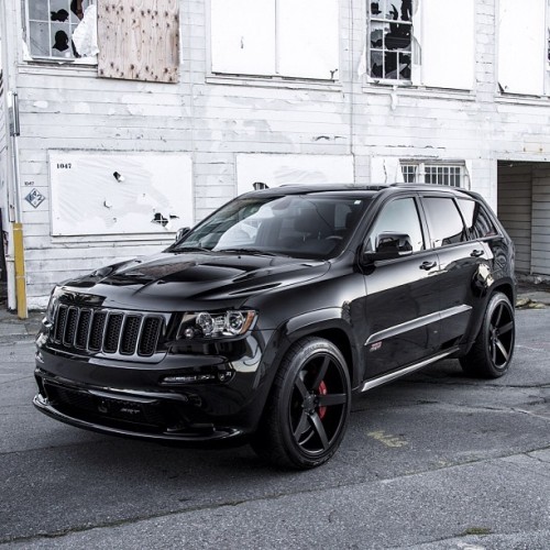 Blacked Out Jeep Grand Cherokee SRT8