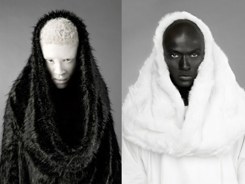 Black And White Beautiful Model Models Albino Shaun Ross Albin World Of Some Girl Rebeka