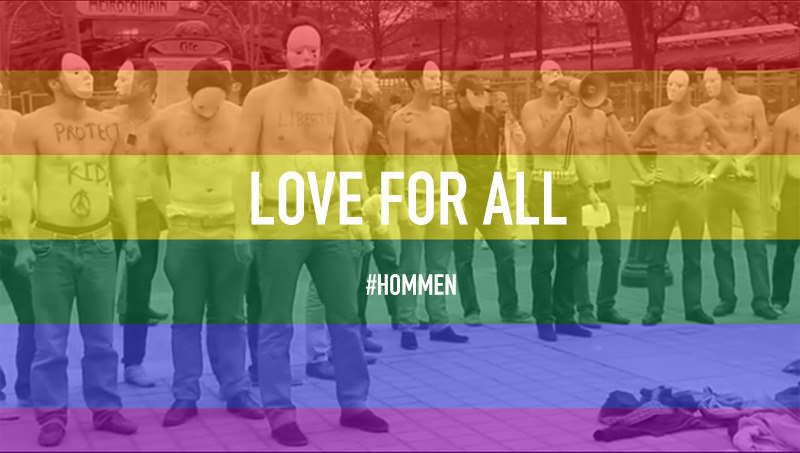 We are #hommenWhat do we want&#160;? Same sex marriage&#160;! When do we want it&#160;? Right now&#160;! Go France&#160;!