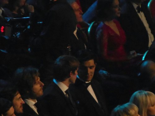 colin-bradley:

Colin arrived late and left after his award but he and Bradley were chatting and laughing away! (x)
