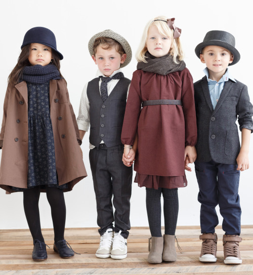 Parisian chic meets NYC cool. Check out Hello Alyss Autumn/Winter 13&#8217; lookbook for adorable and stylish kids. http://www.hello-alyss.com/pages/lookbook