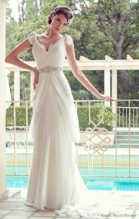 weddinginspirasi:  (via Karen Willis Holmes Wedding Dresses — Ready-to-Wear and Couture Bridal Collections | Wedding Inspirasi)
