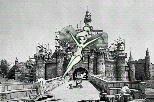 In my mind, Sleeping Beauty castle was built with hard-work, determination, and a bit of pixie dust!
For stephanielillian, enjoy!