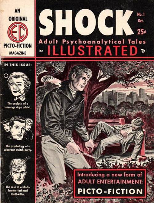 cryptofwrestling:

Shock Illustrated #1(1955)
