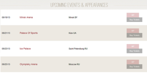 New tour dates were posted on Selena Gomez&#8217;s official website for her upcoming World Tour!