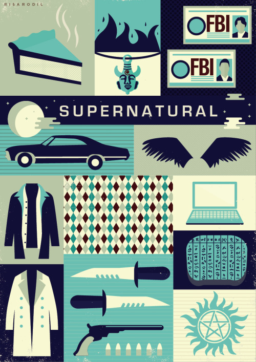 risarodil:

Did a thing for Supernatural again. Counting the days before the Season 9 premiere! ~ Supernatural Posters
