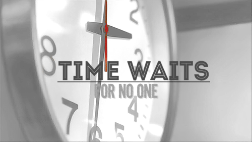 time waits for no one gifs | WiffleGif