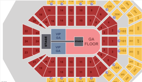 Mgm Grand Las Vegas Arena Seating Chart