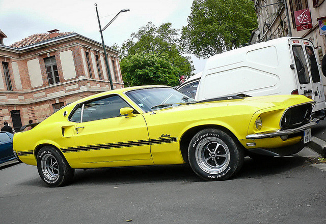Mustang Mach 1 on Flickr.Une Ford Mustang Mach 1 au festival Rock &amp; Cars de Lavaur