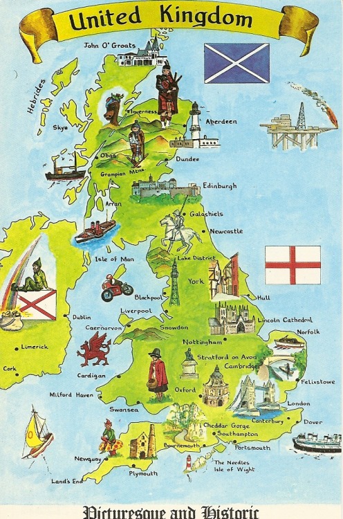 United Kingdom postcard