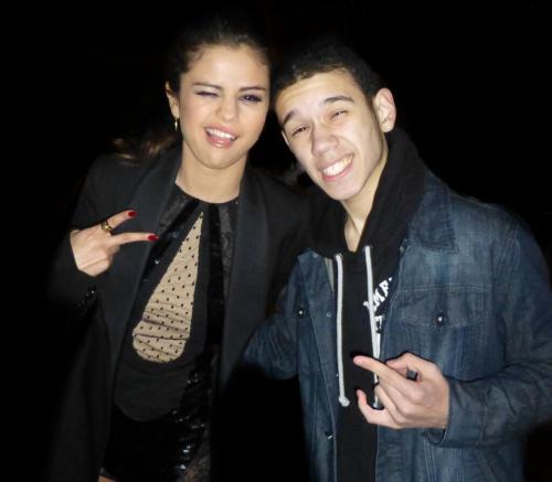  ‏@SwagerificDanny: Funny Face with my girl @selenagomez &lt;3&#160;
