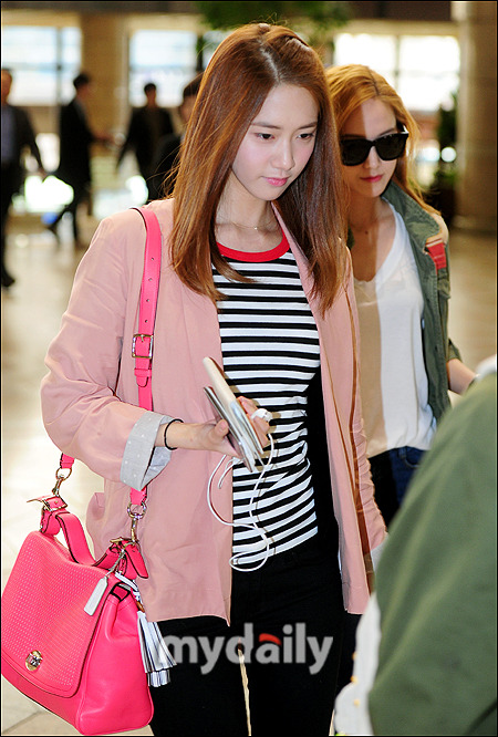 [130416] Yoona at Gimpo airport by Press