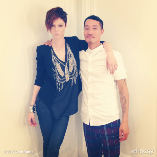 Huge thanks to Anh Cotran for giving me the coolest hair cut of my life! 
View more Coco Rocha on WhoSay 