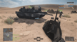 battlefield : XavierHorovitz takes out a jet with a tank. Literally.  