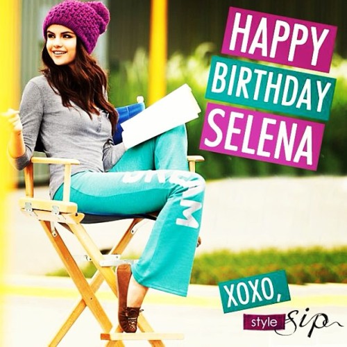 @Stylesip:Happy Birthday @selenagomez !! <a href=