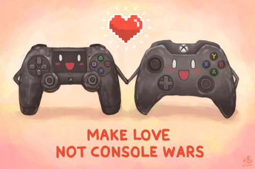 Make Love, Not Console Wars! by ry-spirit