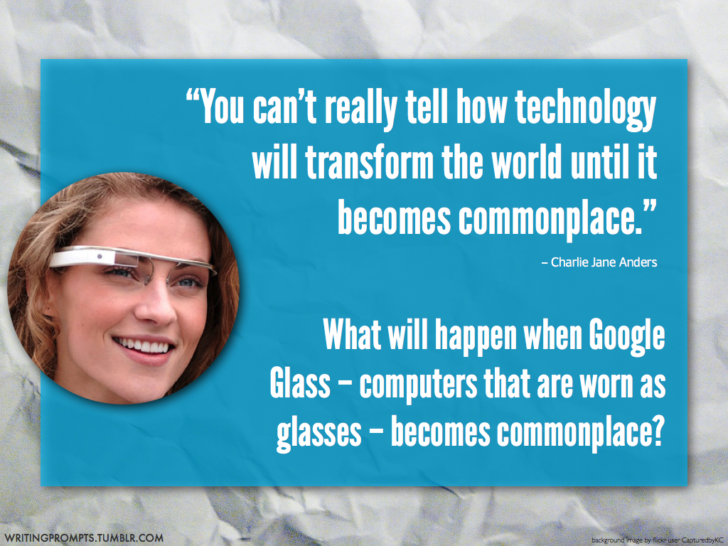 #709  
Google Glass ubiquity