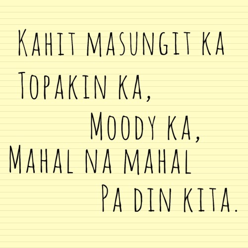 typo #typography #quote #pinoy quotes #tagalog quotes #banat #kowts