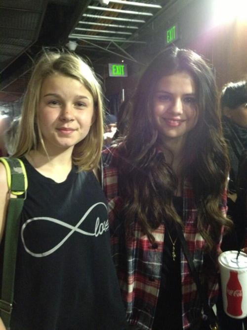 @TaliaRichards: @selenagomez thanks for being so nice. ❤ 