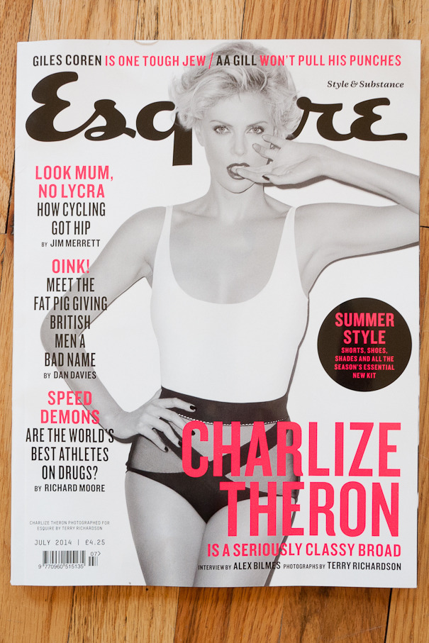 Charlize Theron shot by Me for British Esquire… out now!!